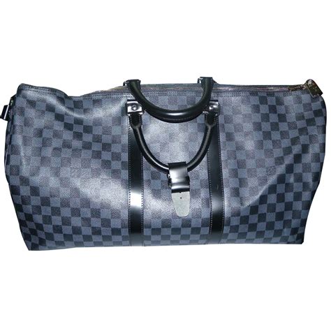 sac louis vuitton damier noir gris|louis vuitton damier wallet.